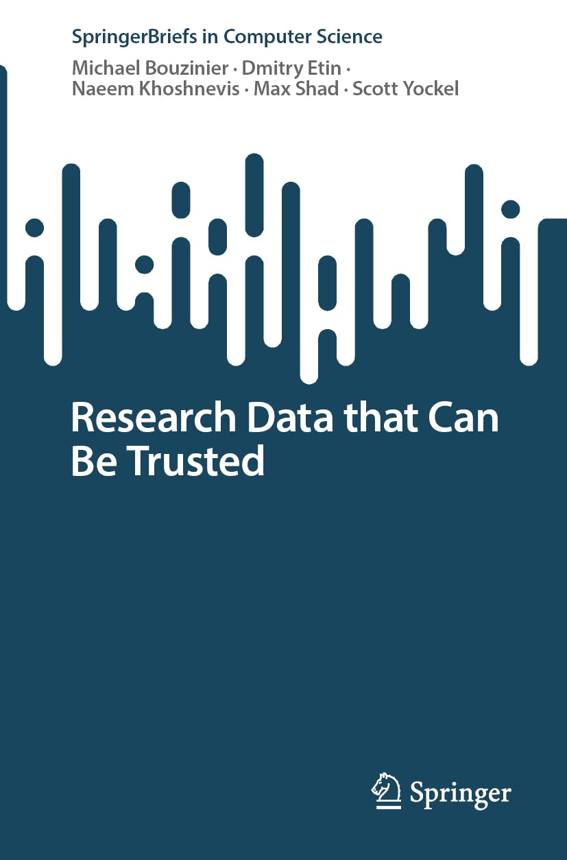 Research Data that Can Be Trusted — book cover
